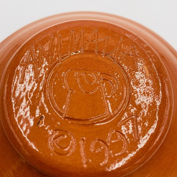 Animalia STUD Small Terra-cotta Bowl Trinket Ring Dish, 1997, Multicolor - Picture 5 of 7